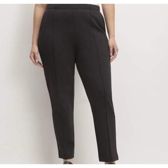 Everlane The Dream Pant® Black Sz XS Tapered Leg - Picture 1 of 9